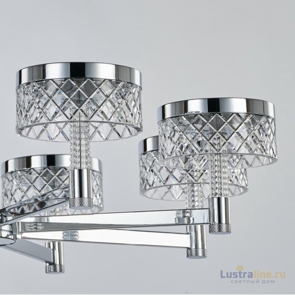 Подвесная люстра Delight Collection MD21020075 MD21020075-6A chrome