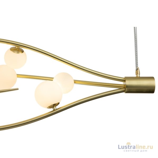 Подвесная люстра Indigo Flusso 11025/7P Gold V000231