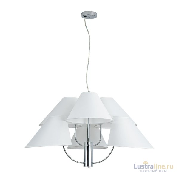 Подвесная люстра Arte Lamp Rondo A4086LM-6CC Подвесная люстра Arte Lamp Rondo A4086LM-6CC