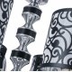 Подвесная люстра Arte Milano Florentia-4957 304957/6 Bk/Ni