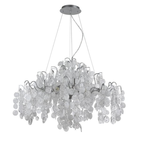 Подвесная люстра Crystal Lux Tenerife SP9 Silver