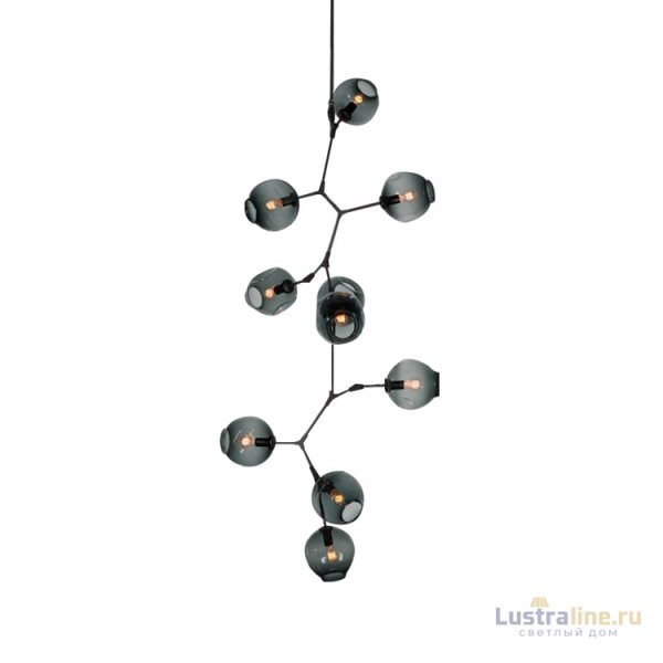 Подвесная люстра Delight Collection Bubble KG0579P-10 smoky