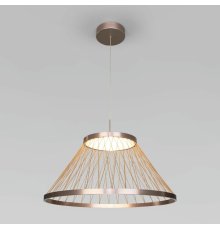 Подвесная люстра Eurosvet Cesta 40017/1 LED коричневый a069288