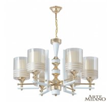Подвесная люстра Arte Milano Florentia-6087 306087/6 Wh/Gd