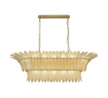 Подвесная люстра Newport 8800 8819/S gold М0068229 Подвесная люстра Newport 8800 8819/S gold М0068229