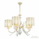 Подвесная люстра Arte Milano Florentia-6067 306067/5 Wh/Gd
