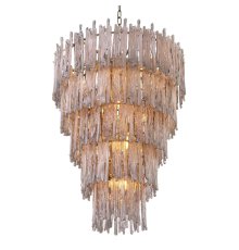 Подвесная люстра Delight Collection Saint Roch KG1258P-12 chrome/silver
