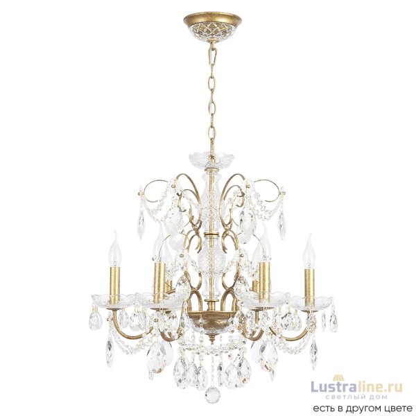 Подвесная люстра Crystal Lux ODELIS SP6 GOLD