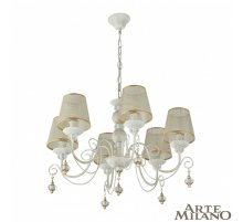 Подвесная люстра Arte Milano 347620/6 WT+G