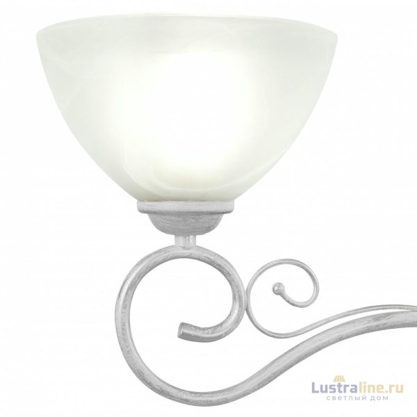 Подвесная люстра Arte Milano Amalfi 330656/5 WT+SL Подвесная люстра Arte Milano Amalfi 330656/5 WT+SL
