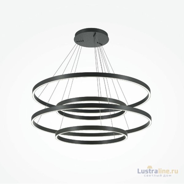 Подвесная люстра Maytoni Rim MOD058PL-L174BK Подвесная люстра Maytoni Rim MOD058PL-L174BK