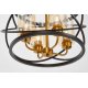 Подвесная люстра Lumina Deco LDP 8004-4 BK+MD