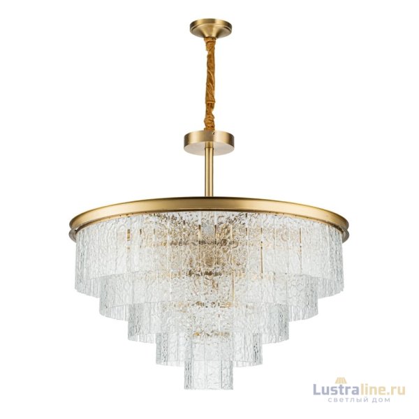 Подвесная люстра Belfast Harland 6308-8 BR CL Подвесная люстра Belfast Harland 6308-8 BR CL