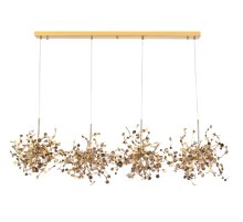 Подвесная люстра Crystal Lux GARDEN SP3х4 L1600 GOLD Подвесная люстра Crystal Lux GARDEN SP3х4 L1600 GOLD