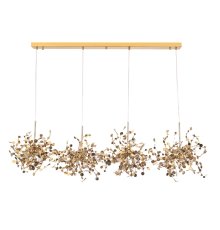 Подвесная люстра Crystal Lux GARDEN SP3х4 L1600 GOLD