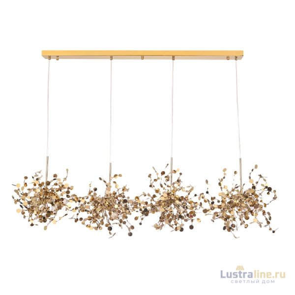 Подвесная люстра Crystal Lux GARDEN SP3х4 L1600 GOLD
