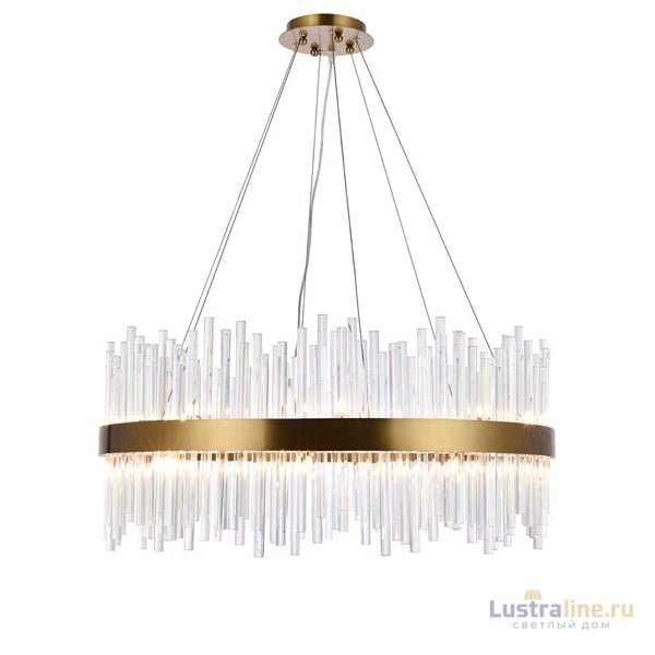 Подвесная люстра Delight Collection KR1209P-12 brass