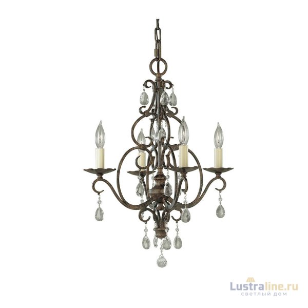 Подвесная люстра Feiss FE-CHATEAU4 Подвесная люстра Feiss FE-CHATEAU4
