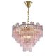 Подвесная люстра Delight Collection OWD2093-D75 gold/pink