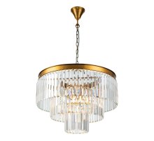 Подвесная люстра iLamp Triumph 7383/8P Brass