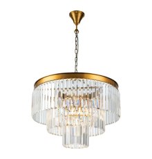 Подвесная люстра iLamp Triumph 7383/8P Brass