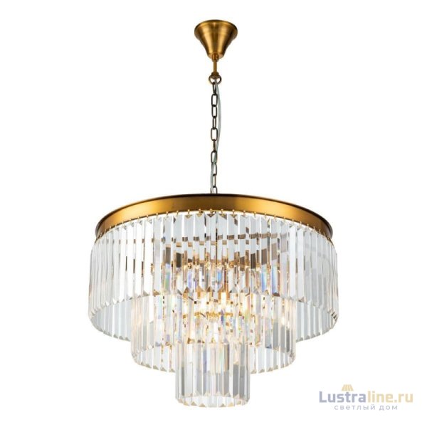 Подвесная люстра iLamp Triumph 7383/8P Brass Подвесная люстра iLamp Triumph 7383/8P Brass