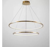 Подвесная люстра iLedex Axis 10112P/2-39W-3000K (6/4) BR