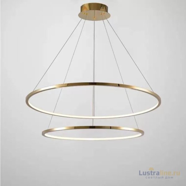 Подвесная люстра iLedex Axis 10112P/2-39W-3000K (6/4) BR