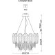 Подвесная люстра Arte Lamp Nicoletta A1052SP-8GO