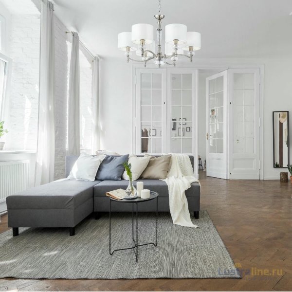 Подвесная люстра Maytoni Alicante MOD014CL-06N Подвесная люстра Maytoni Alicante MOD014CL-06N