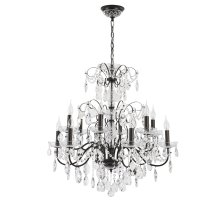 Подвесная люстра Crystal Lux ODELIS SP12 BROWN