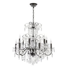Подвесная люстра Crystal Lux ODELIS SP12 BROWN