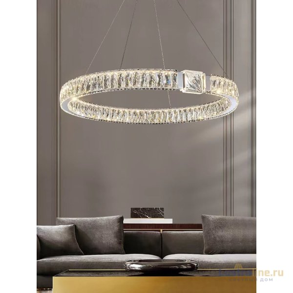 Подвесная люстра Delight Collection D8010P/R/D600 silver