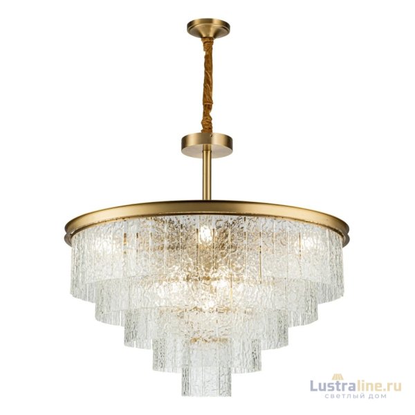 Подвесная люстра Belfast Harland 6308-8 BR CL Подвесная люстра Belfast Harland 6308-8 BR CL