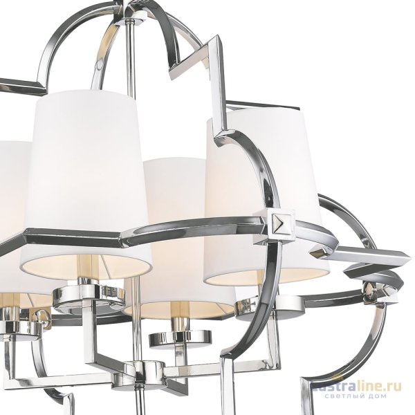 Подвесная люстра Delight Collection Mandeville KM0728P-4L nickel