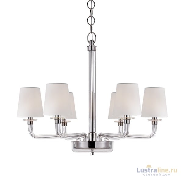 Подвесная люстра Delight Collection BRCH9021-6 nickel Подвесная люстра Delight Collection BRCH9021-6 nickel