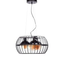 Подвесная люстра Lumina Deco Optis LDP 11765-3 BK Подвесная люстра Lumina Deco Optis LDP 11765-3 BK