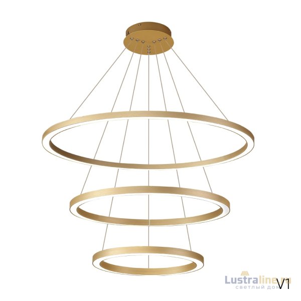 Подвесная люстра Crystal Lux FORTUNA SP158W LED GOLD Подвесная люстра Crystal Lux FORTUNA SP158W LED GOLD