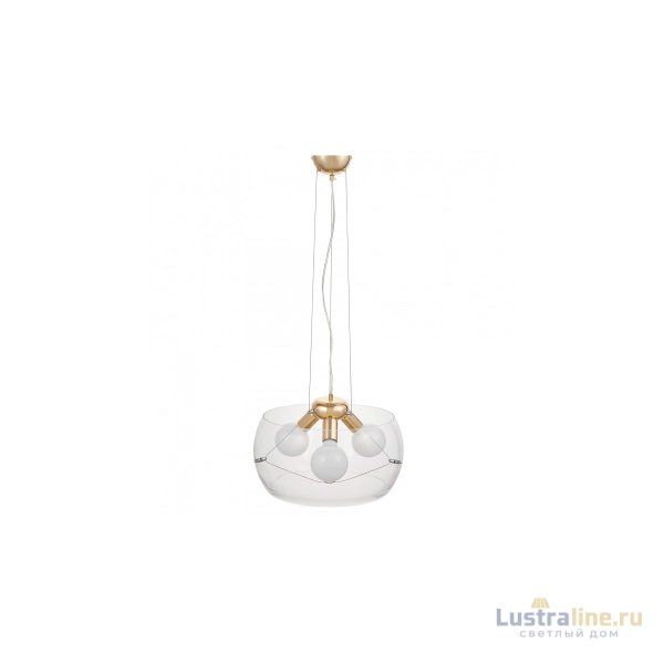 Подвесная люстра Lumina Deco Globo LDP 6018-400 PR+F.GD