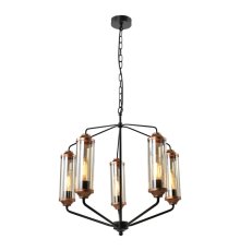 Подвесная люстра Lussole Loft Fishers LSP-8800