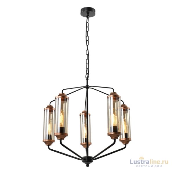 Подвесная люстра Lussole Loft Fishers LSP-8800 Подвесная люстра Lussole Loft Fishers LSP-8800