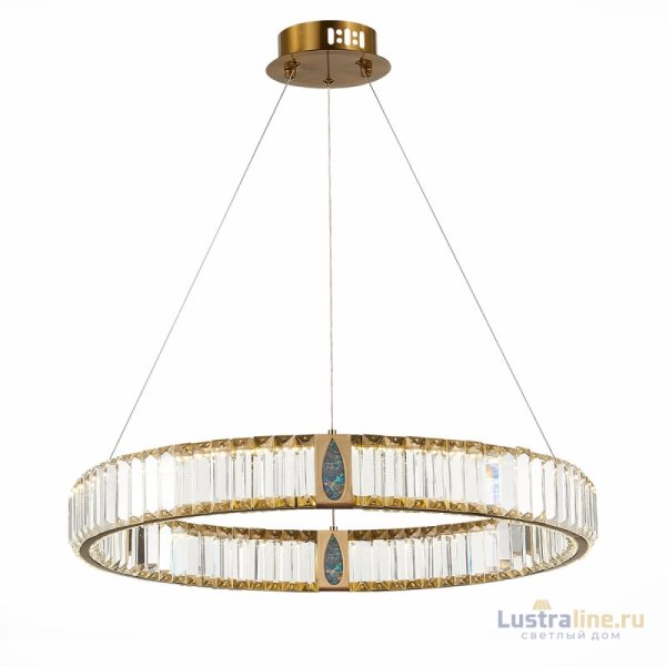 Подвесная люстра Delight Collection D8016P/R/D600 gold/clear