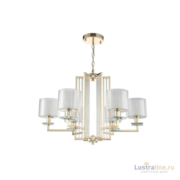 Подвесная люстра Crystal Lux Nicolas NICOLAS SP-PL6 GOLD/WHITE Подвесная люстра Crystal Lux Nicolas NICOLAS SP-PL6 GOLD/WHITE