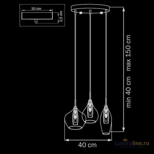 Подвесная люстра Lightstar Pentola 803057 Подвесная люстра Lightstar Pentola 803057