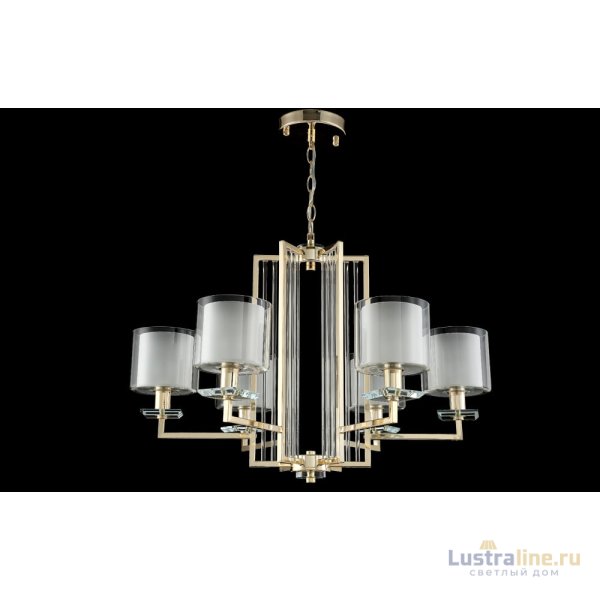 Подвесная люстра Crystal Lux Nicolas NICOLAS SP-PL6 GOLD/WHITE Подвесная люстра Crystal Lux Nicolas NICOLAS SP-PL6 GOLD/WHITE