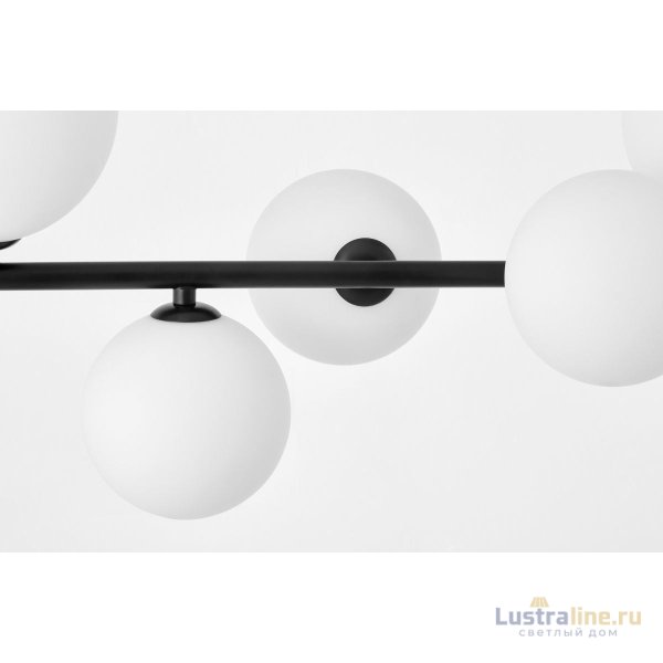 Подвесная люстра Lumina Deco LDP 7036-7 BK+WT