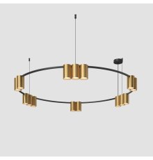 Подвесная люстра Denkirs Orbit DK4067-BK+SG