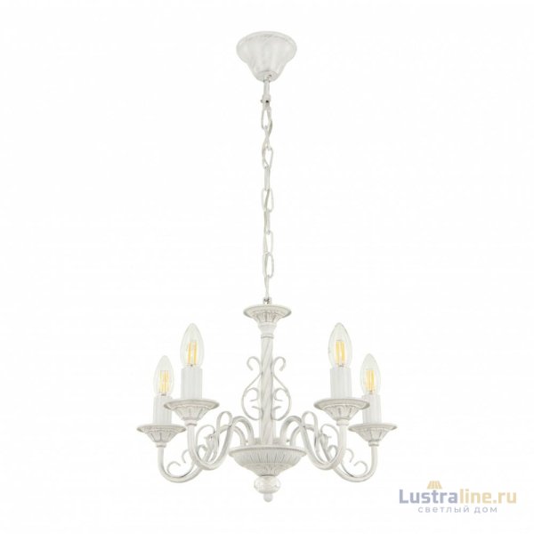 Подвесная люстра Arte Milano 342620/5 WT+SL Подвесная люстра Arte Milano 342620/5 WT+SL