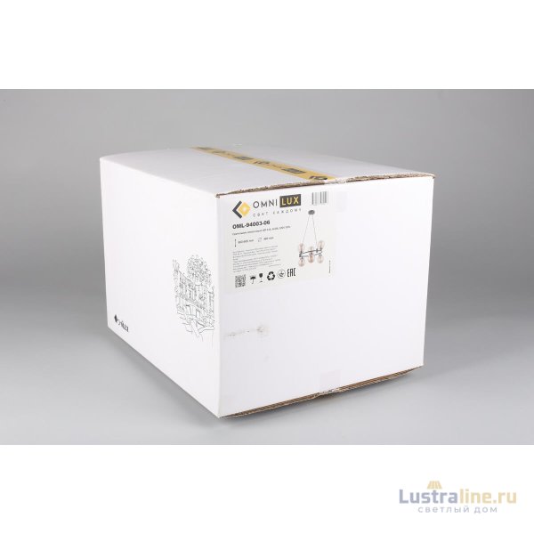 Подвесная люстра Omnilux OML-94003-06 Подвесная люстра Omnilux OML-94003-06