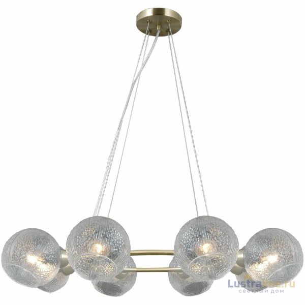 Подвесная люстра Illumico IL0728-8PSQ-24 AB ARIES